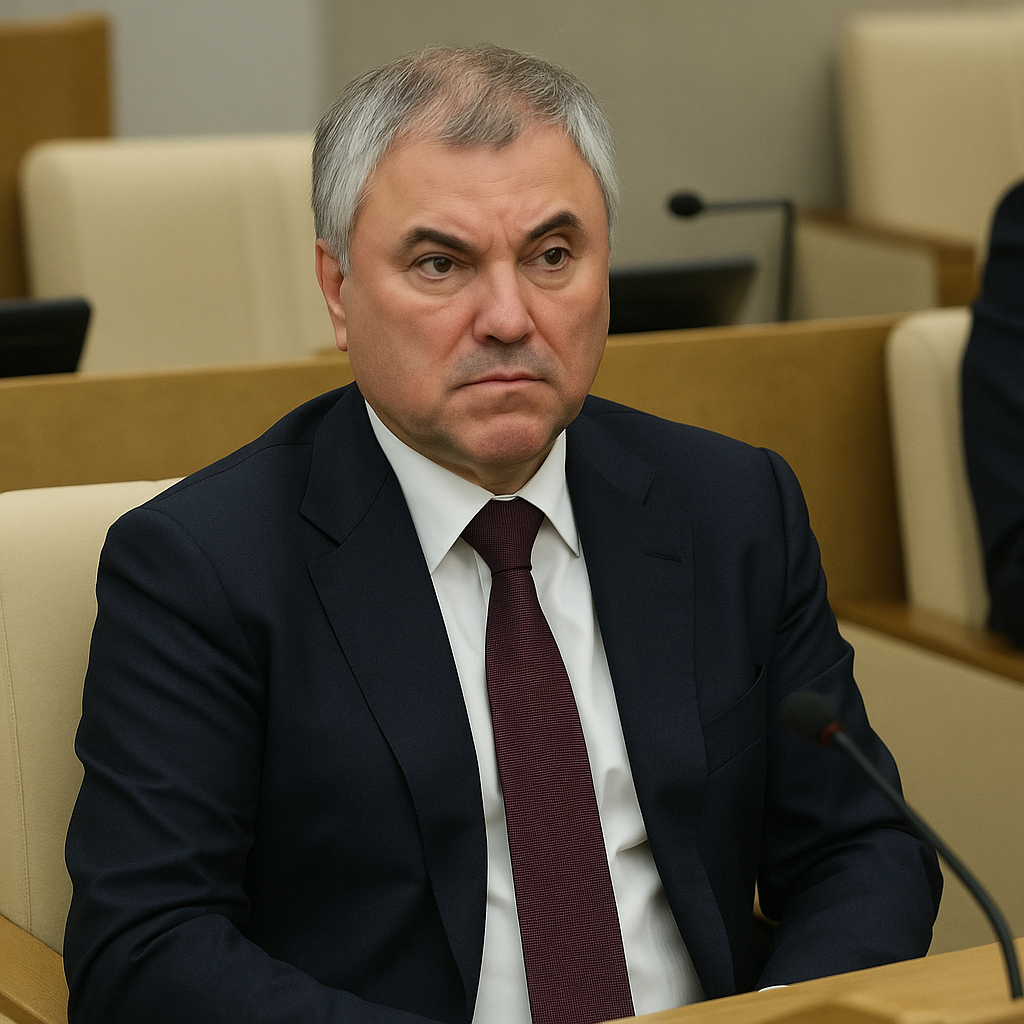 Вячеслав Володин на заседании Государственной Думы